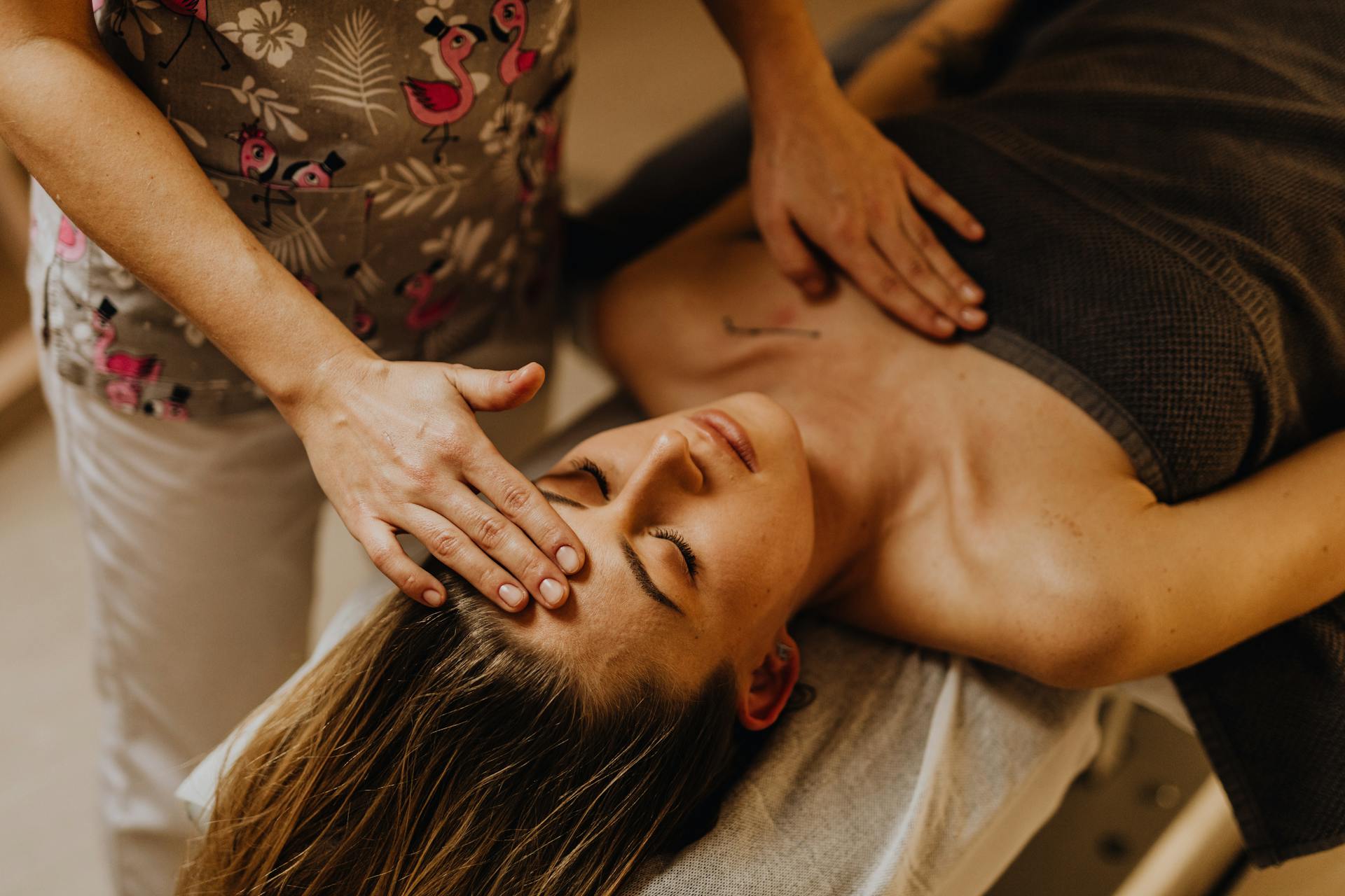Professional Thai oil massage treatment